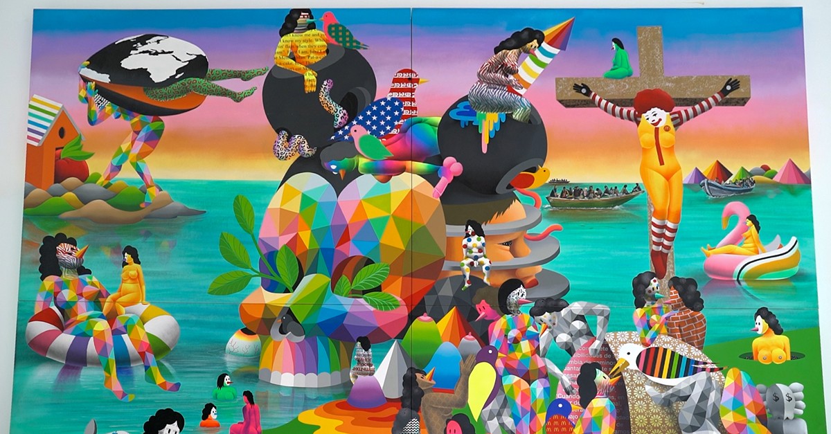 Obra de arte de Okuda