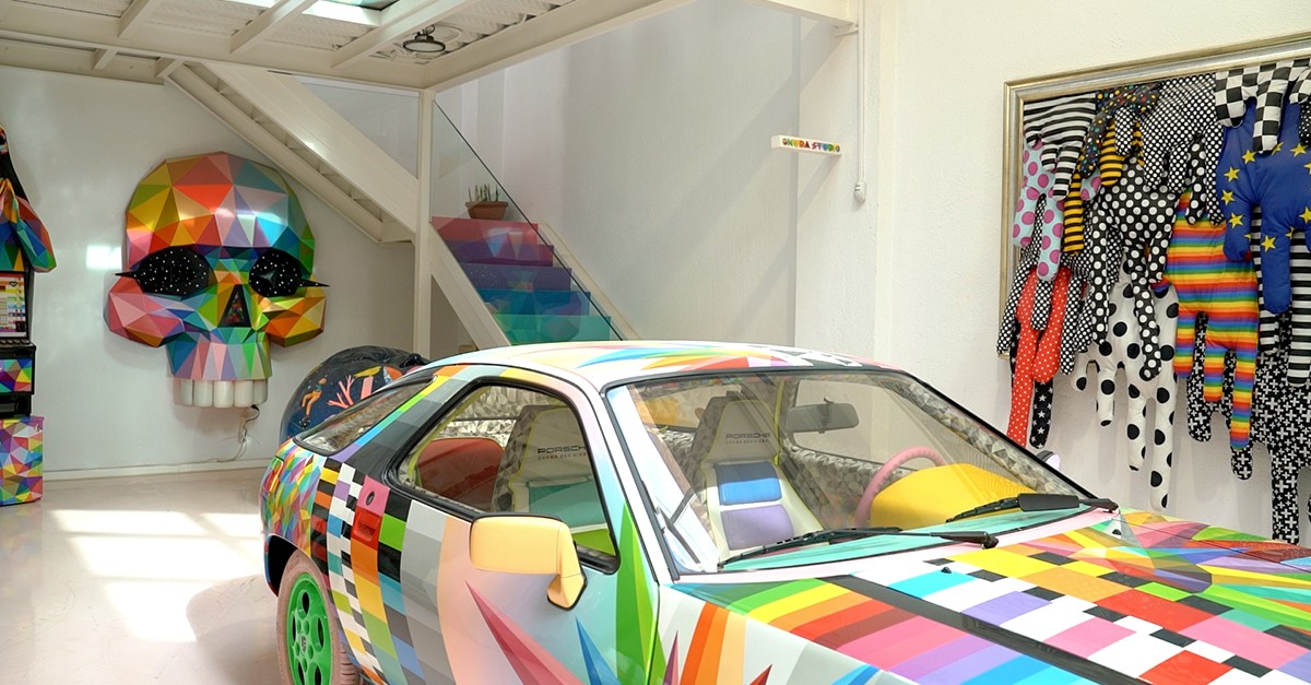 Obra de arte de Okuda