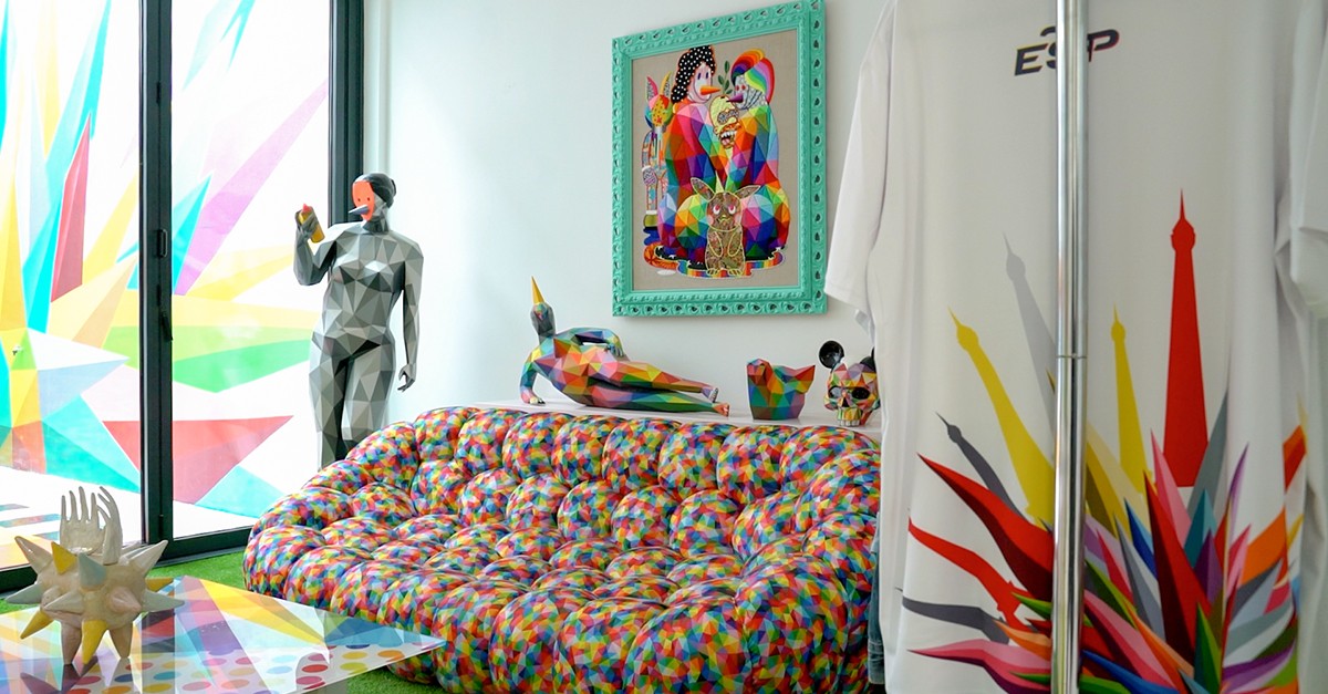 Obra de arte de Okuda