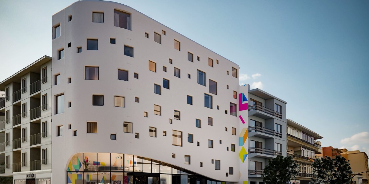 Futuro edificio de apartamentos turísticos en El Palo, Málaga