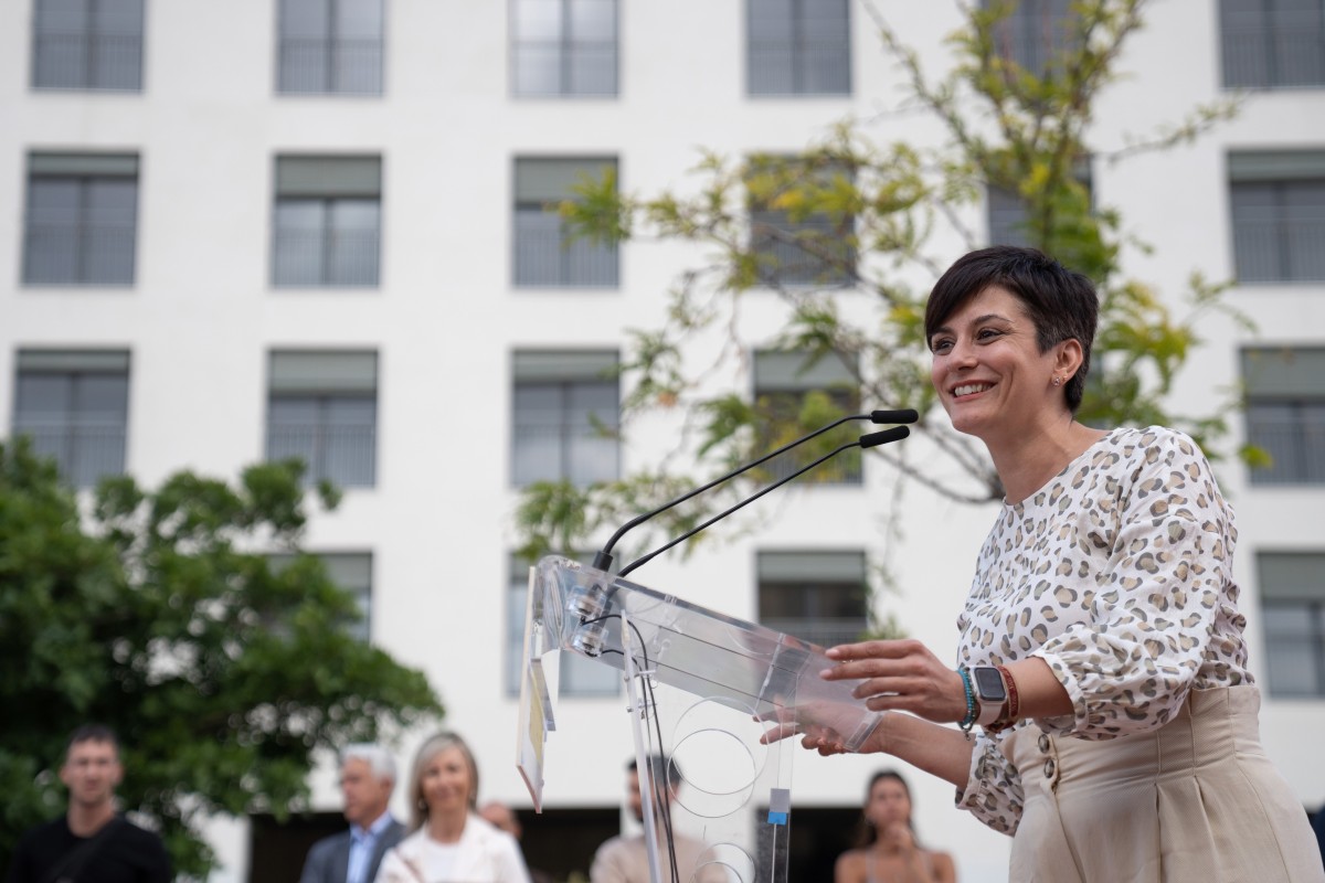 La ministra de vivienda, Isabel Rodríguez.