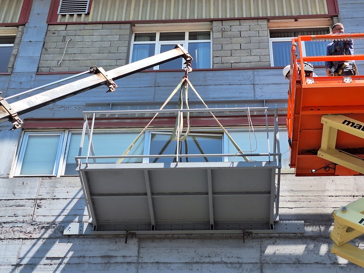 Balcón industrializado