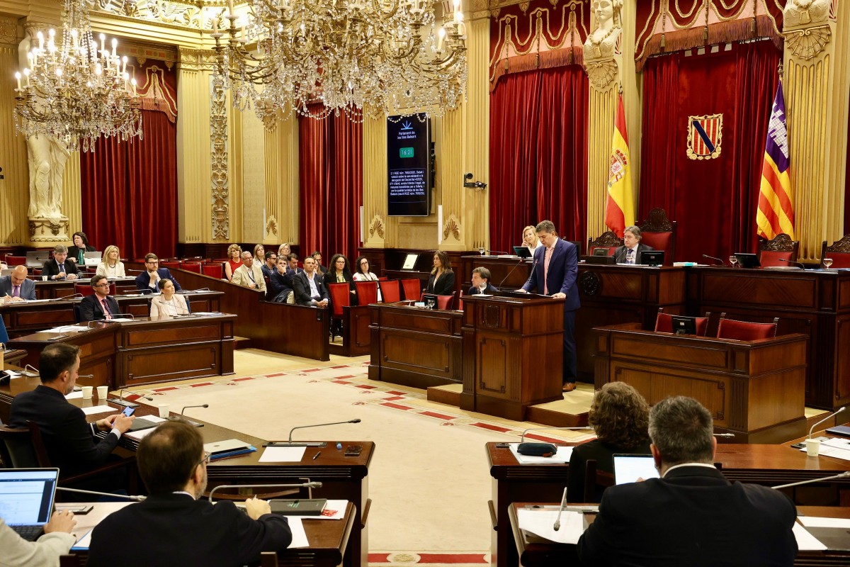 Pleno del Parlamento de Baleares