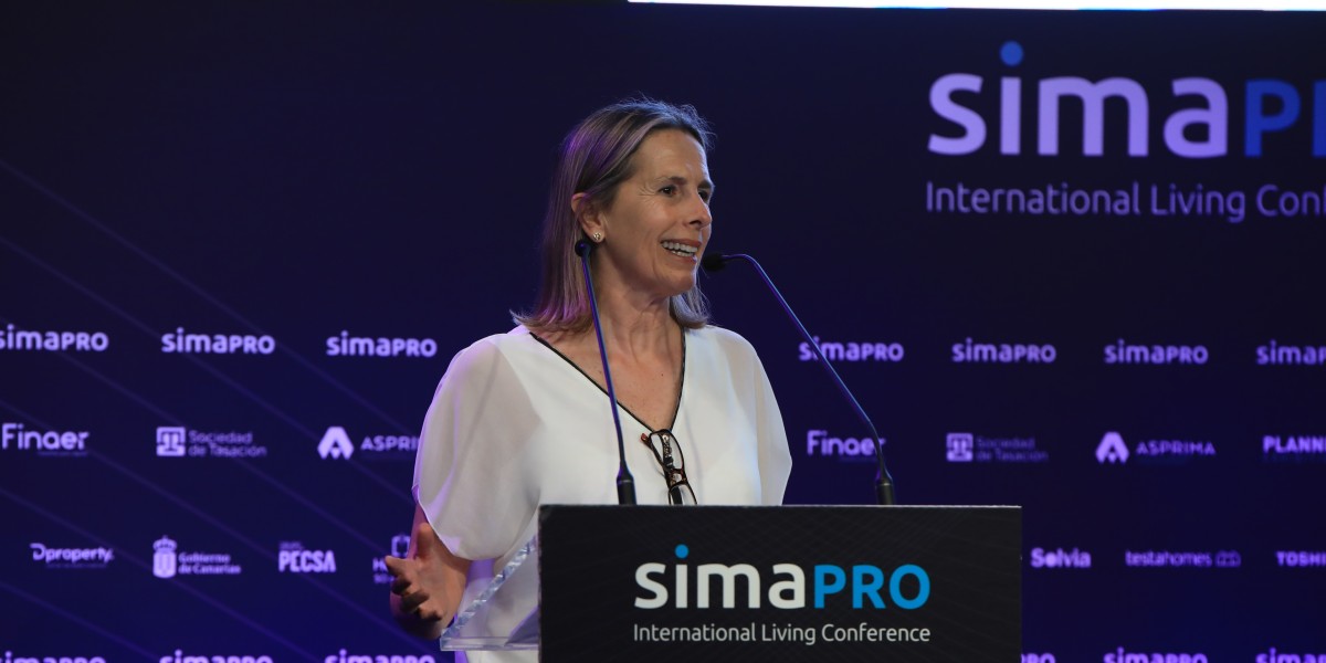 La presidenta de ámbitos urbanísticos de Crea Madrid Nuevo Norte, Belén Piserra