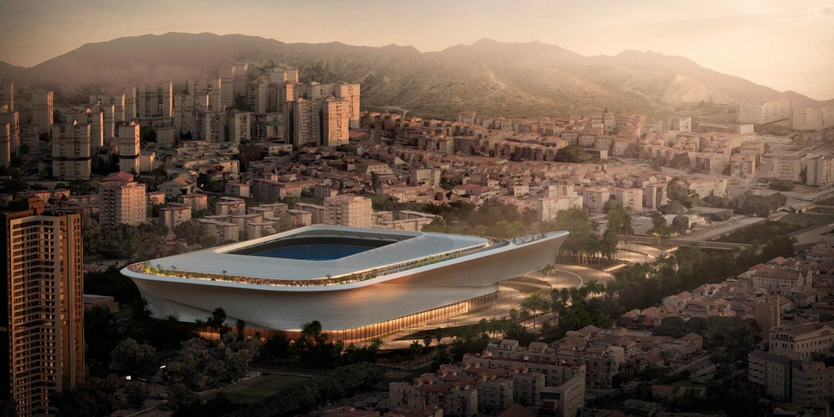 Futuro estadio de La Rosaleda