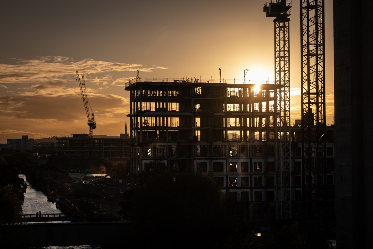 Construcción de viviendas en Reino Unido