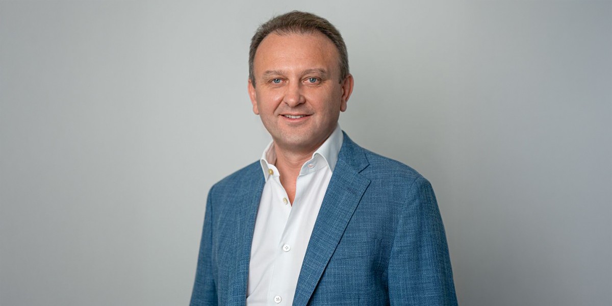 El CEO y fundador de Prestige Expo, Vitaliy Rushchynskyy