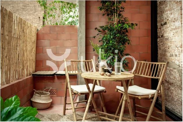 Vivienda con cañizo