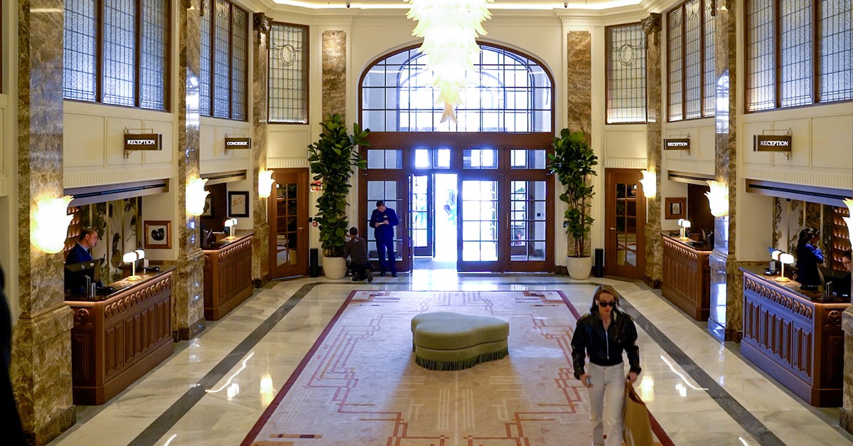 Hall del hotel Hall del hotel Palace de Madrid