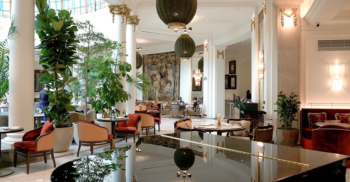 Zonas comunes del hotel Zonas comunes del hotel Palace de Madrid