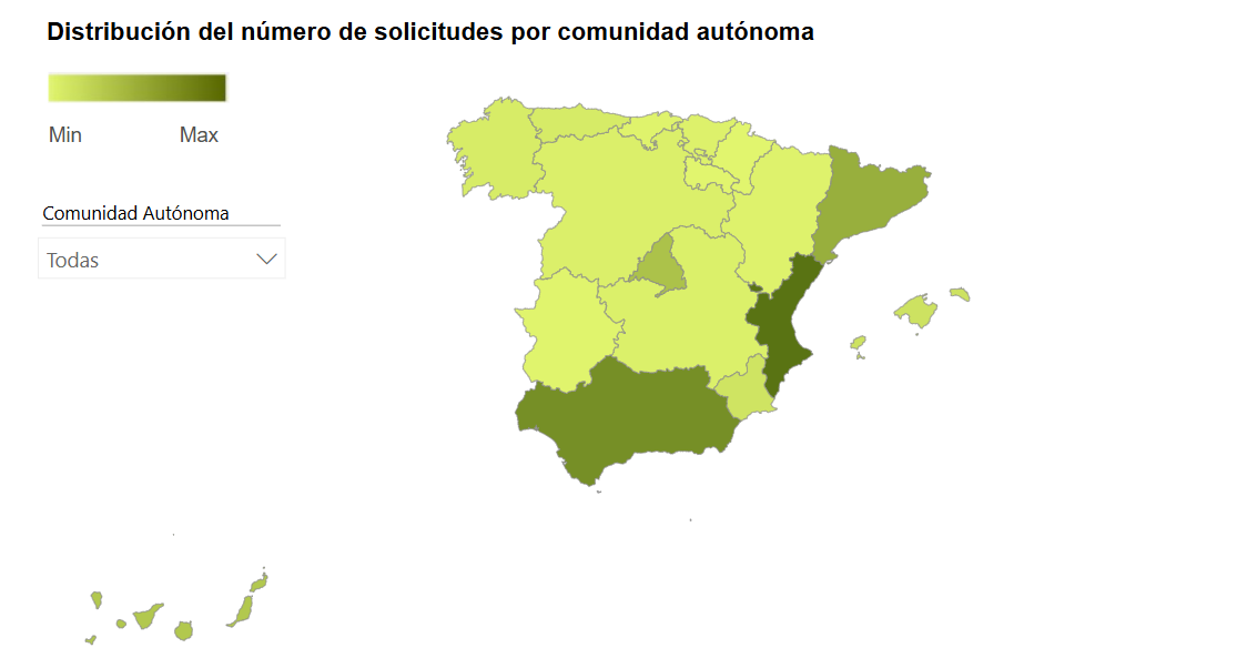 Demanda de hipotecas de extranjeros