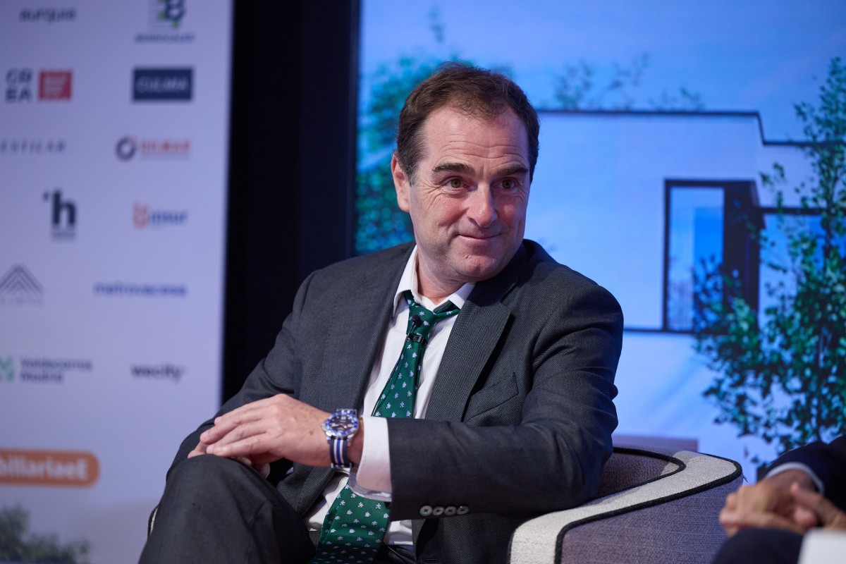 Promotoras inmobiliarias se muestran a favor de las grandes fusiones en el sector como la de Aedas y Neinor Archivo - El consejero delegado de Neinor Homes, Borja García-Egotxeaga.