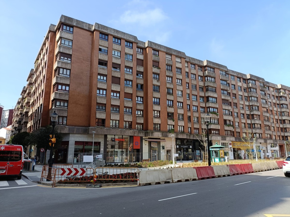 Foto de archivo de obras de renovación integral.