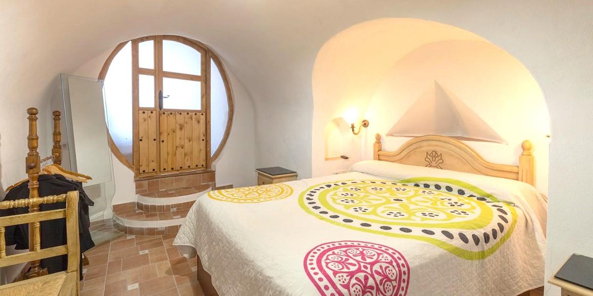 Cave houses in Spain