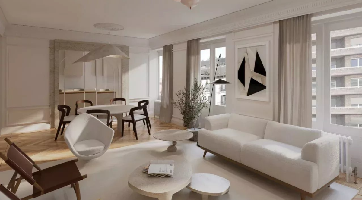 Vivienda de lujo en Madrid.