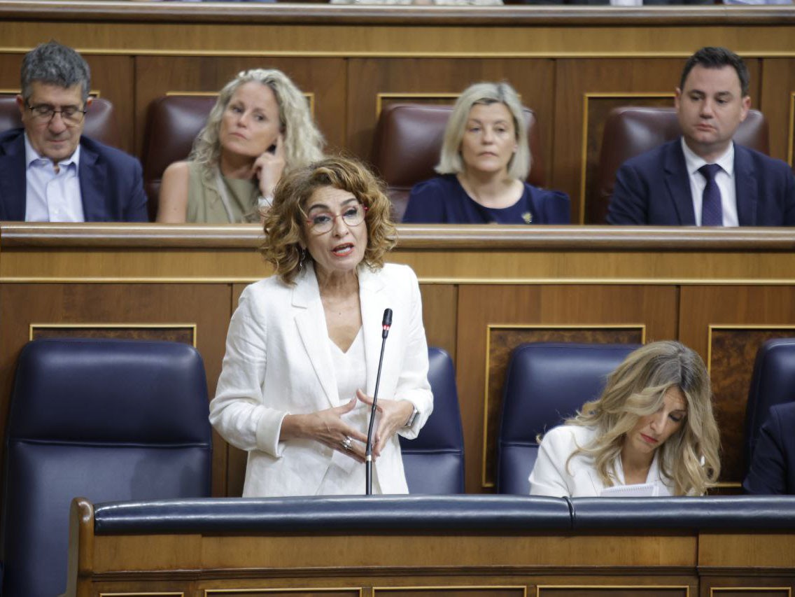 María Jesús Montero, vicepresidenta primera del Gobierno y ministra de Hacienda