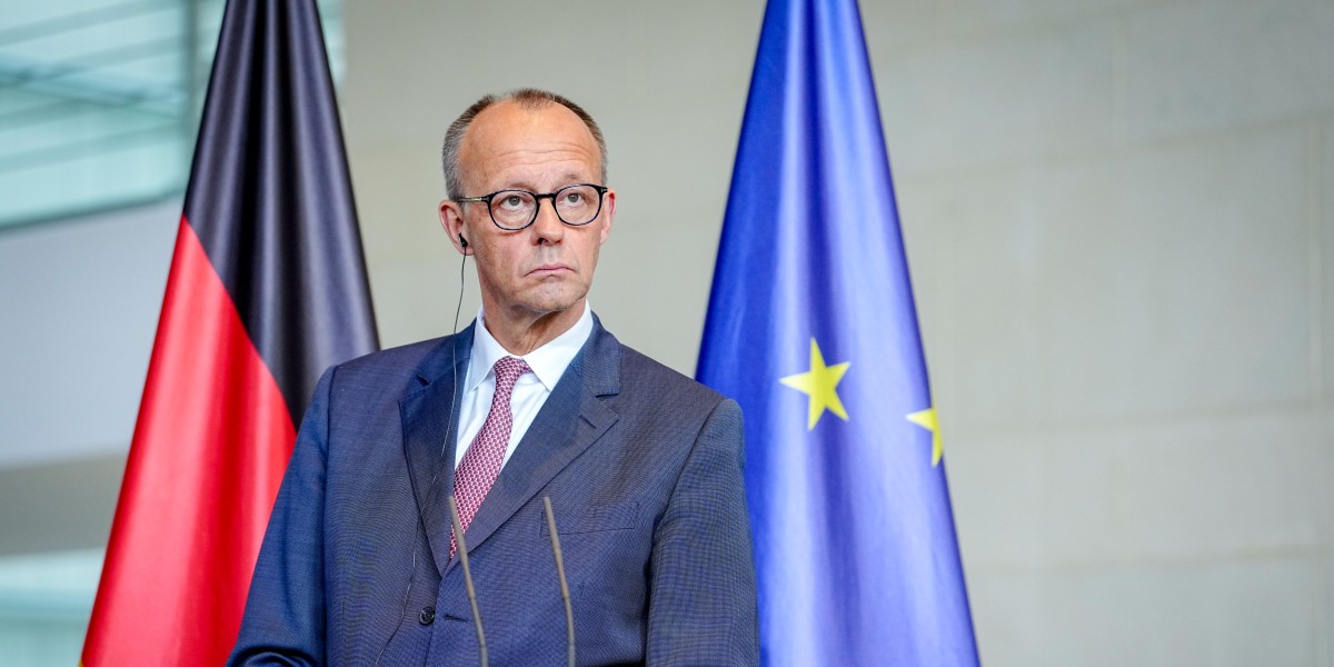 El canciller de Alemania, Friedrich Merz