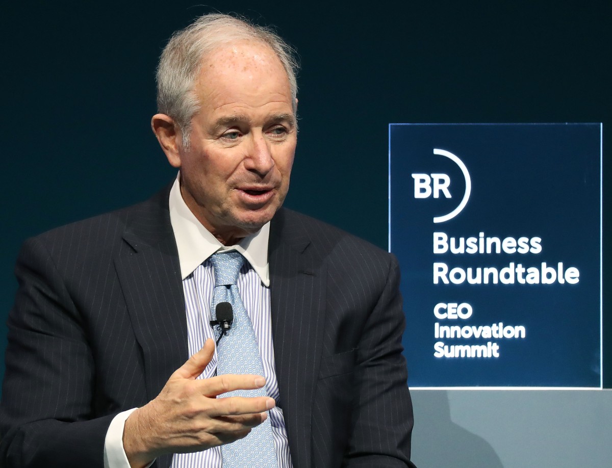 El CEO de Blackstone Steve Schwarzman