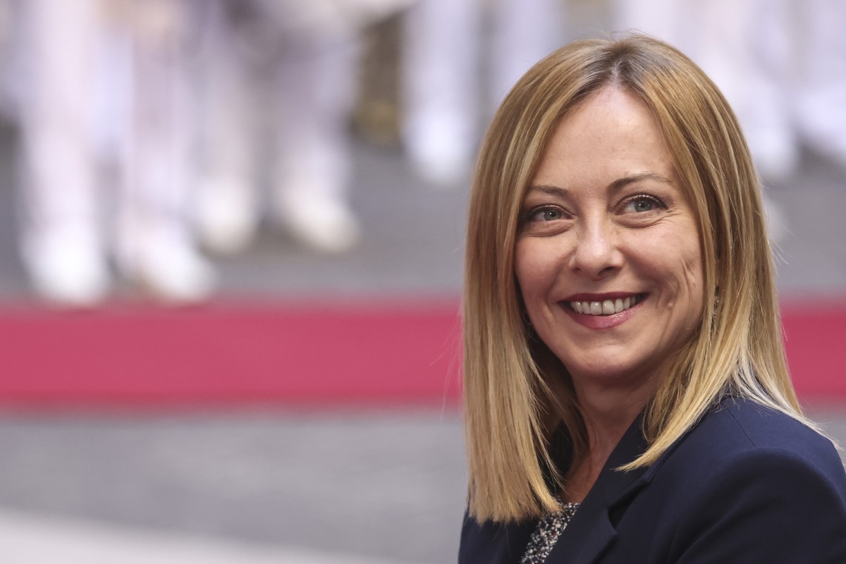 Giorgia Meloni, primera ministra de Italia