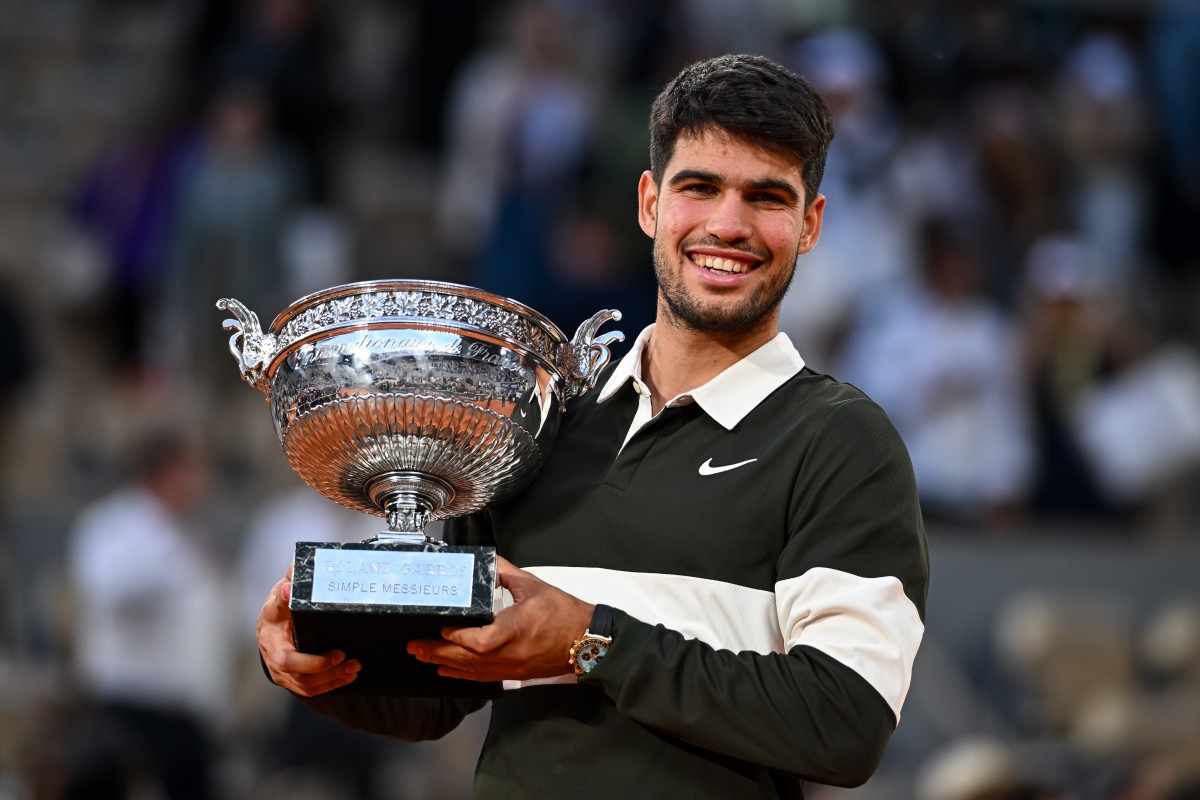 La mitad del premio de Roland Garros de Carlos Alcaraz se lo queda Hacienda