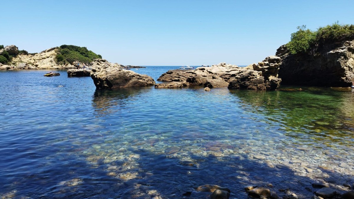 Playa de los Frailes en Hondarribia