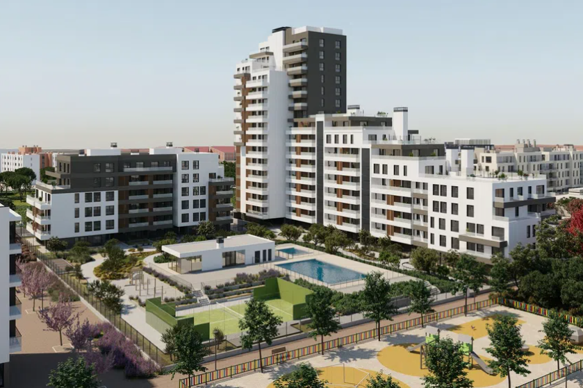 Promoción residencial en Alcalá de Henares (Madrid)