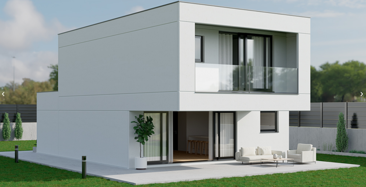 Casa prefabricada de hormigón por menos de 300.000 euros