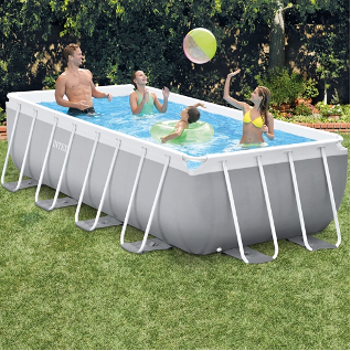 Piscina elevada rectangular Prism Frame