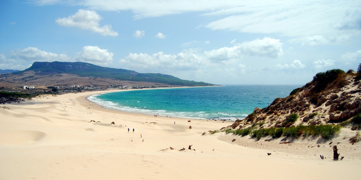 Nude beach in Spain