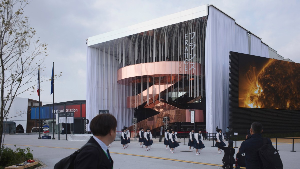 El Pabellón de Francia para la Exposición Universal de Osaka 2025 ha sido diseñado por el estudio francés Coldefy junto al italiano Carlo Ratti Associati.