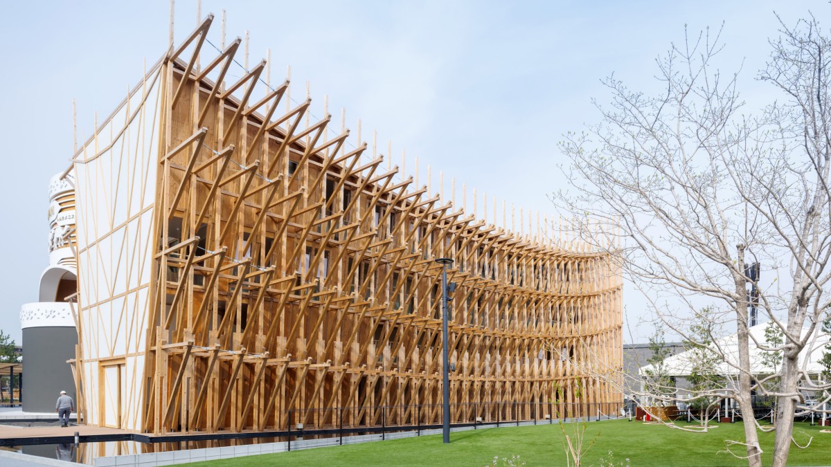 El pabellón de Bahrein para la Expo de Osaka 2025 ha sido diseñada por la arquitecta Lina Ghotmeh.