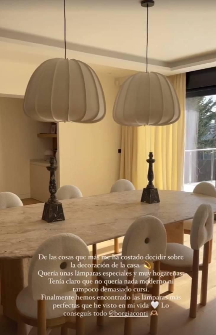 La ‘influencer’ María Pombo reforma su casa en Madrid: diseño pensado para vivir (y compartir en Instagram)