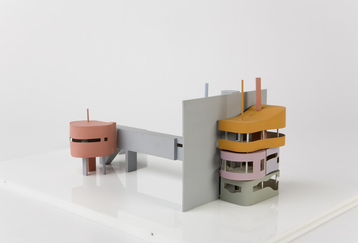 Maqueta de la Wall House 2 de 1972. NAi Collection, MAQV 0429.