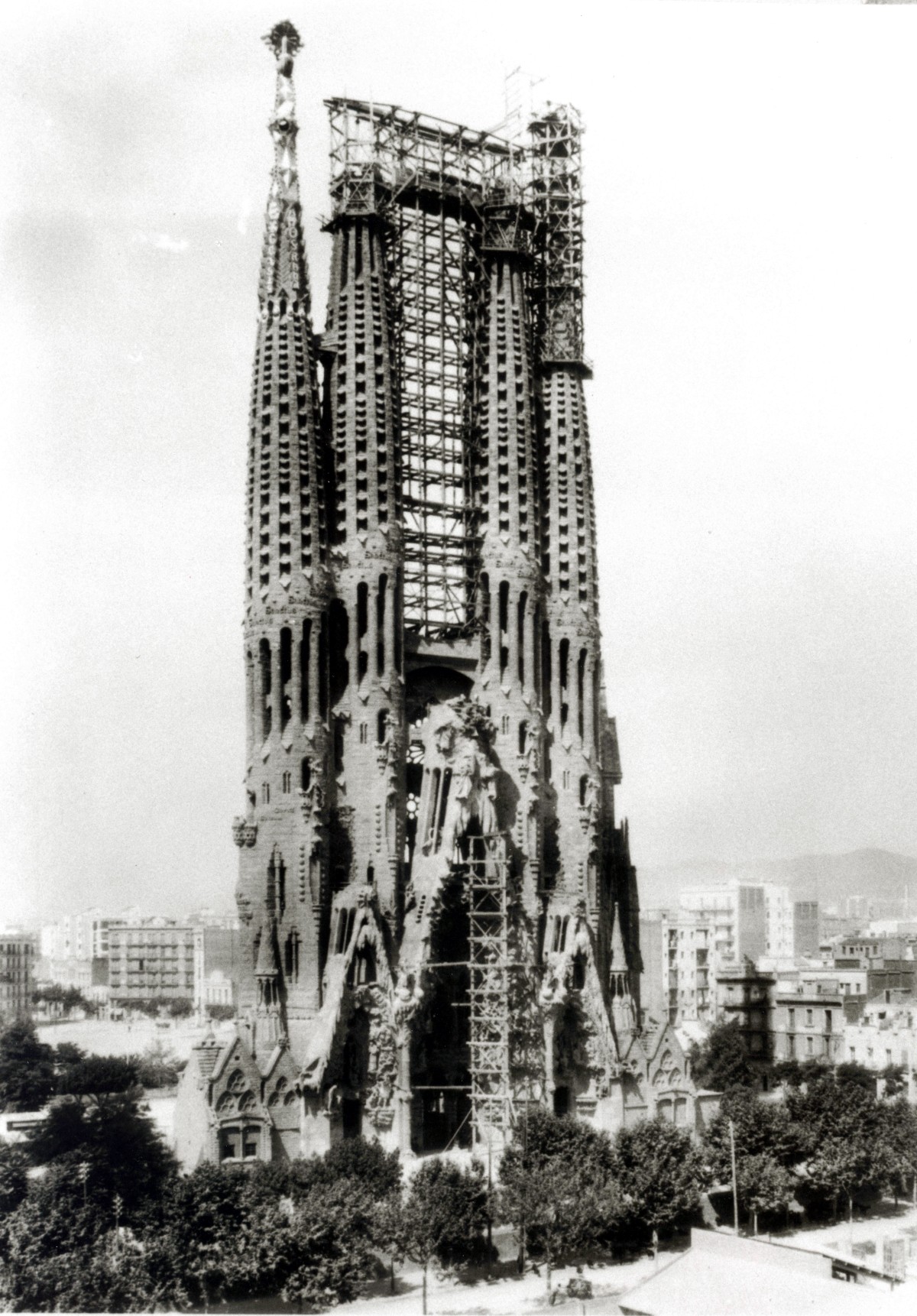 Bild der Geburtsfassade von 1925.