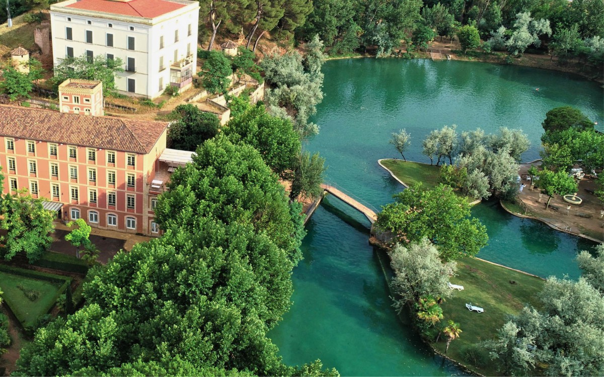 Lago de Alhama de Aragón (Zaragoza)