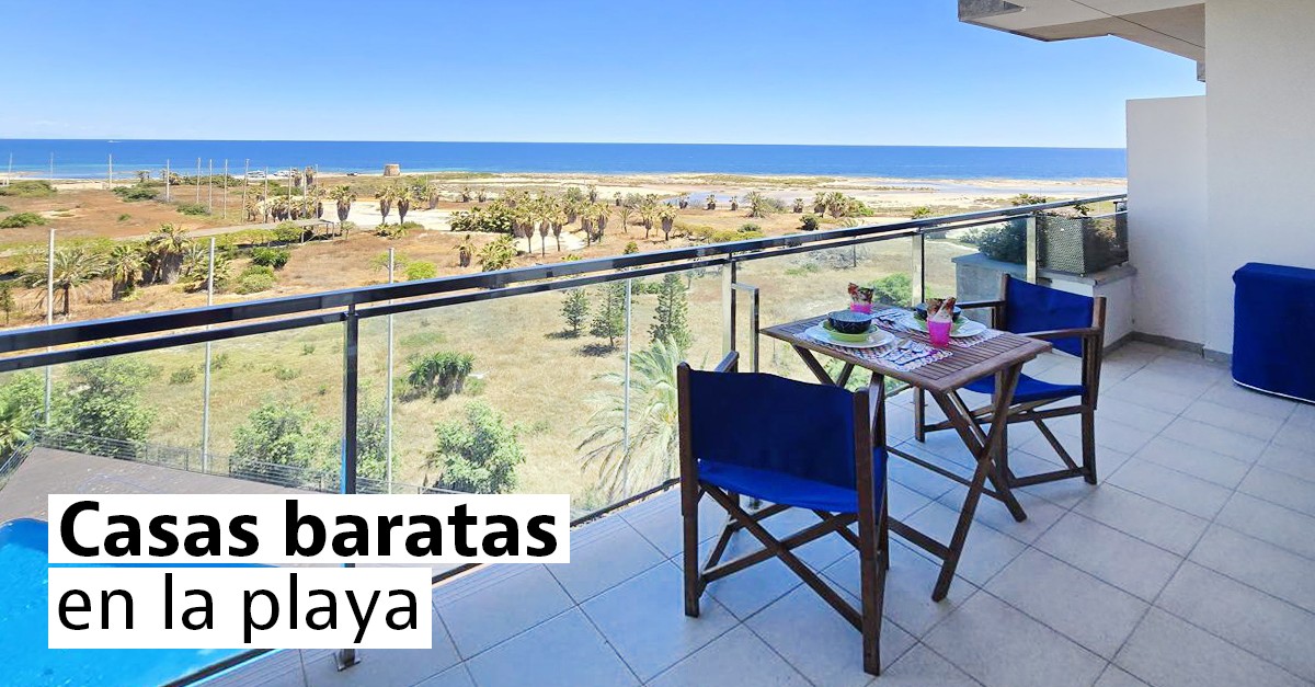 Casas junto al mar a buen precio