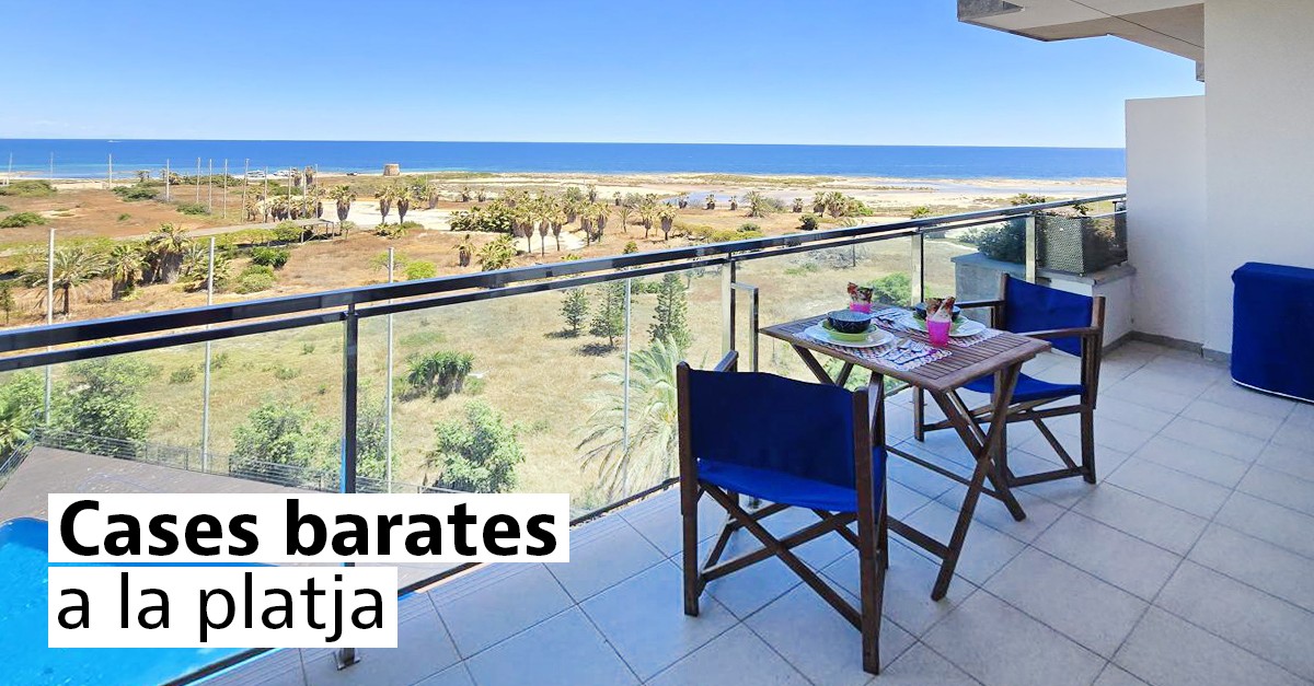 Cases barates amb vistes al mar