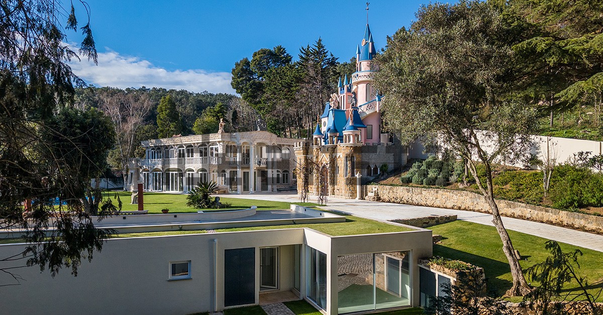 Mansión de lujo en venta en Portugal con castillo Disney