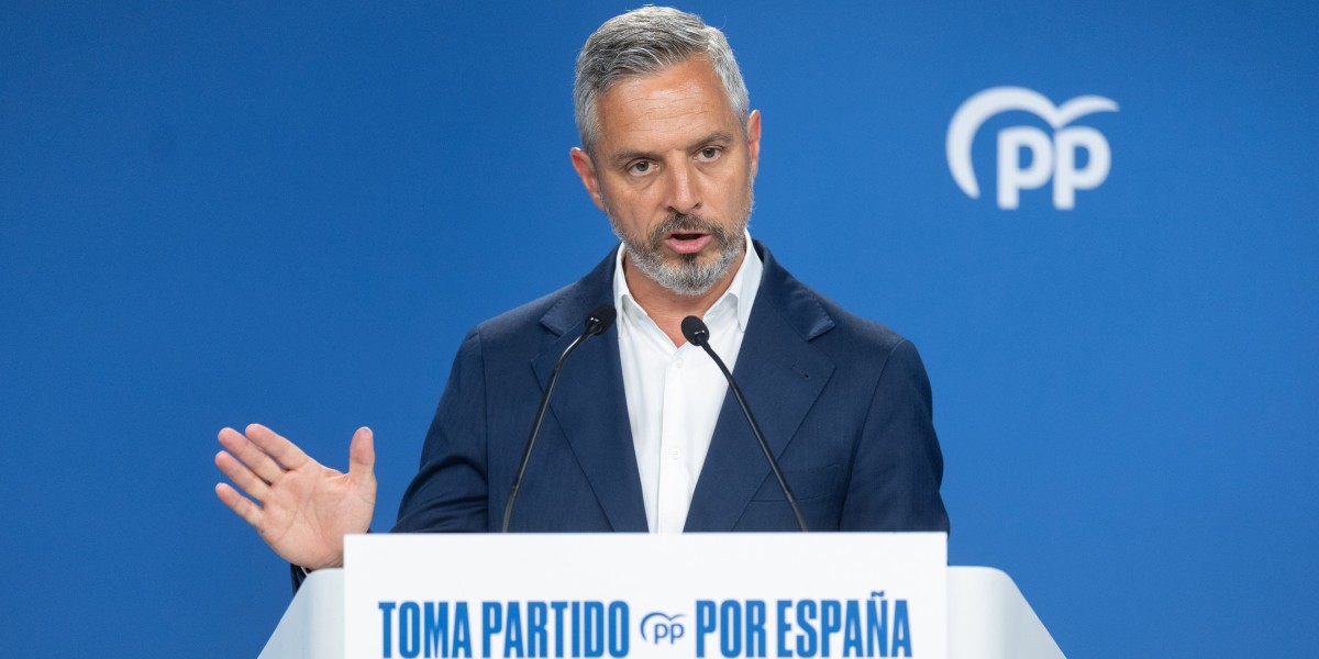 El PP presentará una proposición no de ley para desbloquear suelo y aumentar la vivienda asequible El vicesecretario de Hacienda, Vivienda e Infraestructuras del PP, Juan Bravo.