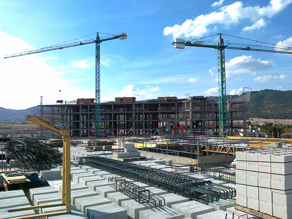 Hotel en construcción