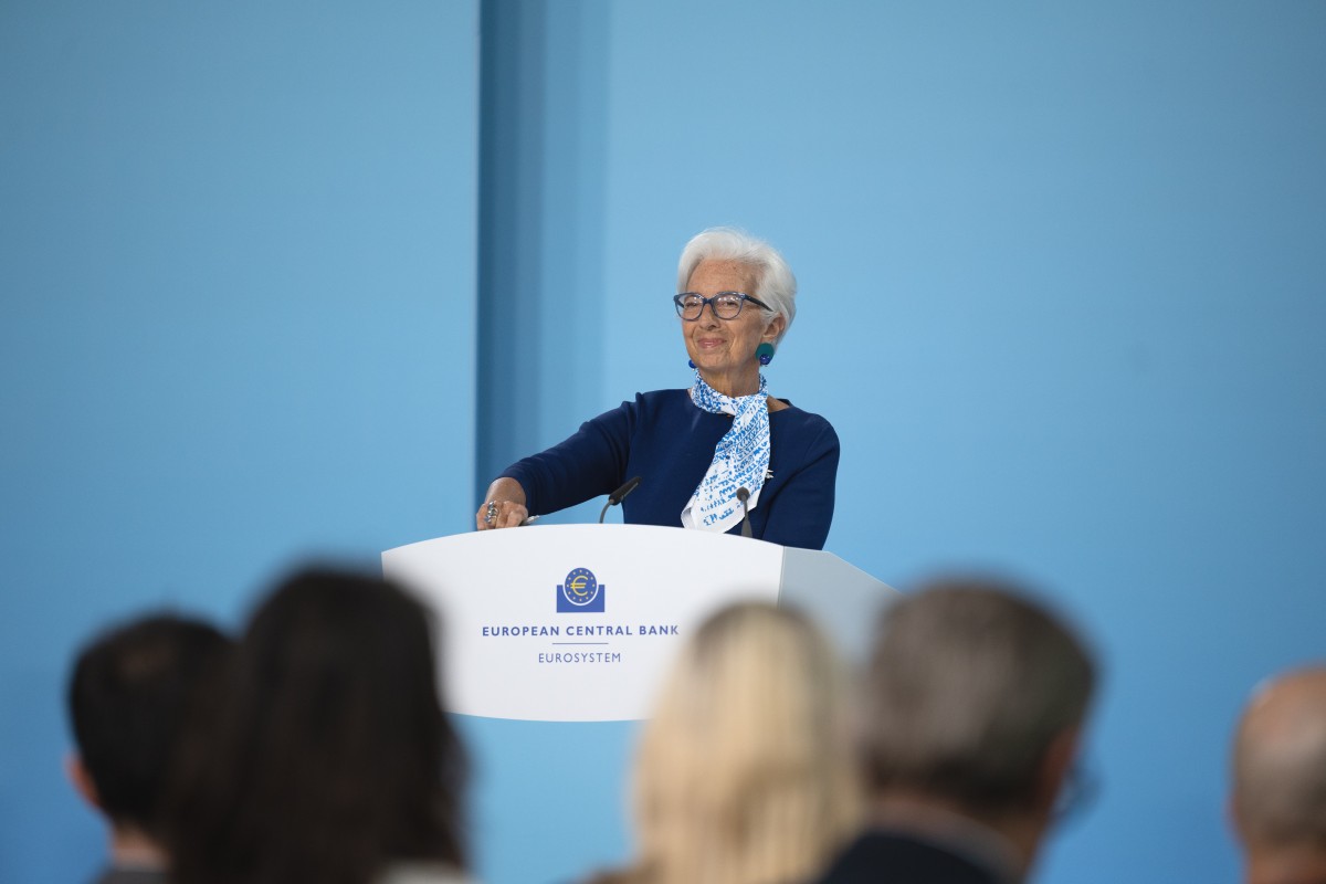 Christine Lagarde, presidenta del BCE