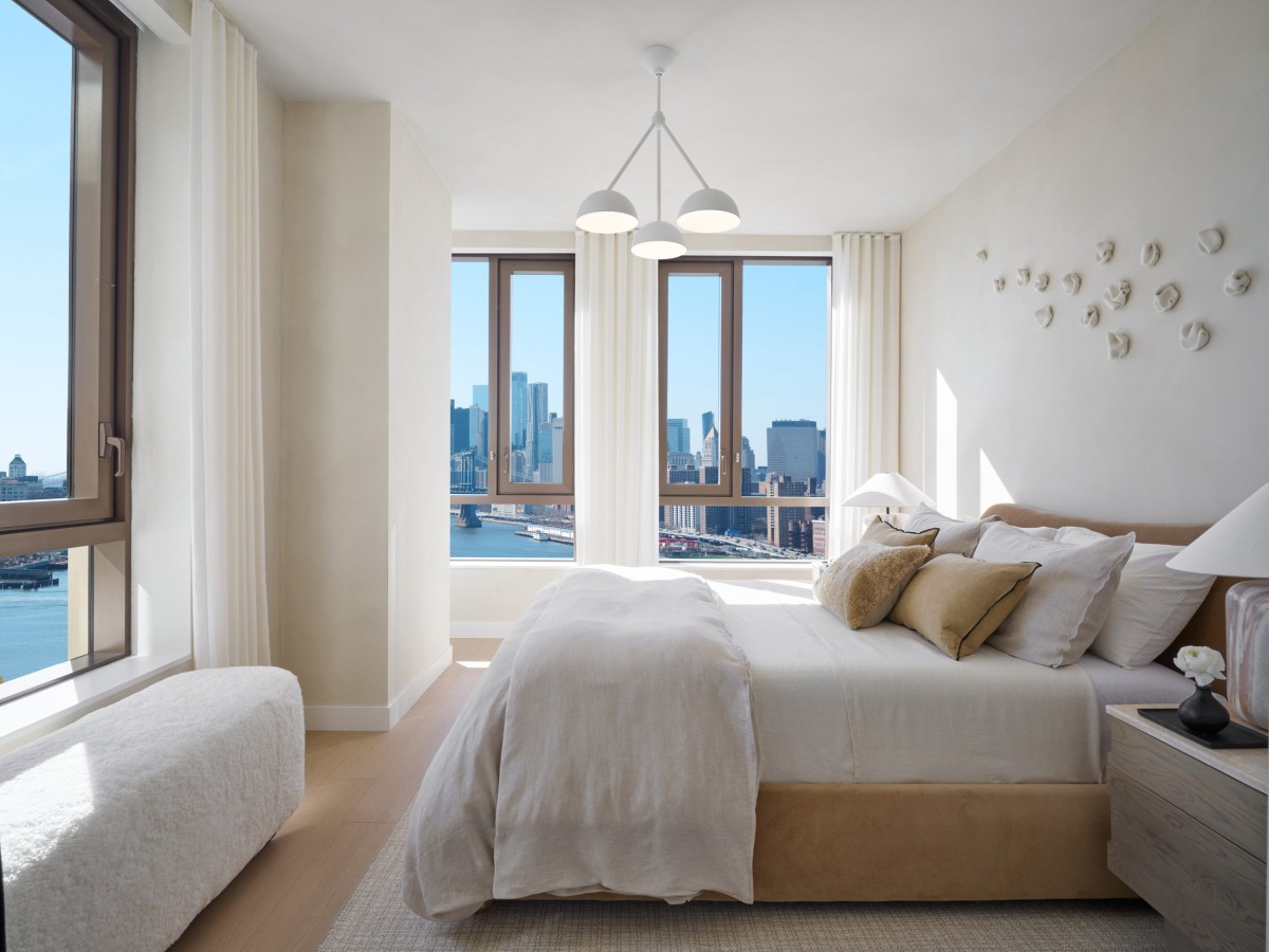 El propio estudio también ha sido responsable del diseño interior de las torres, creando espacios que equilibran elegancia y funcionalidad.