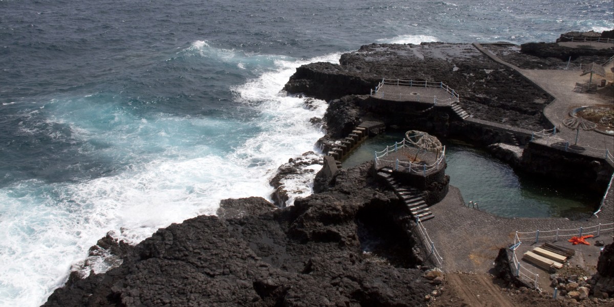piscinas naturales en la palma