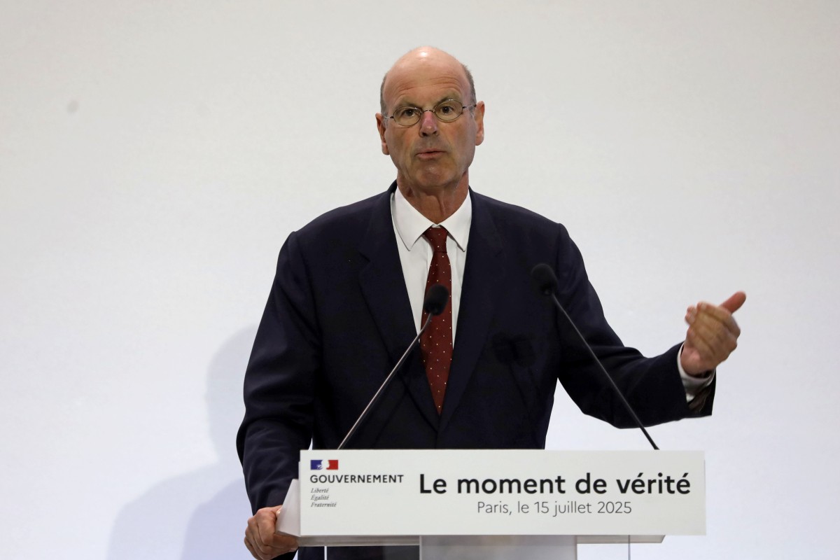 Eric Lombard, ministro francés de Economía y Finanzas