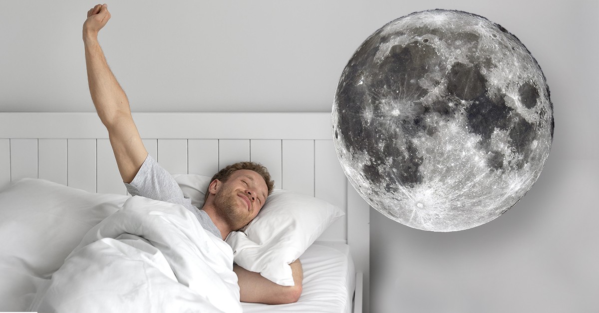 Cómo afecta la Luna llena al sueño