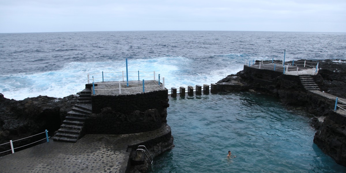 piscinas naturales en la palma