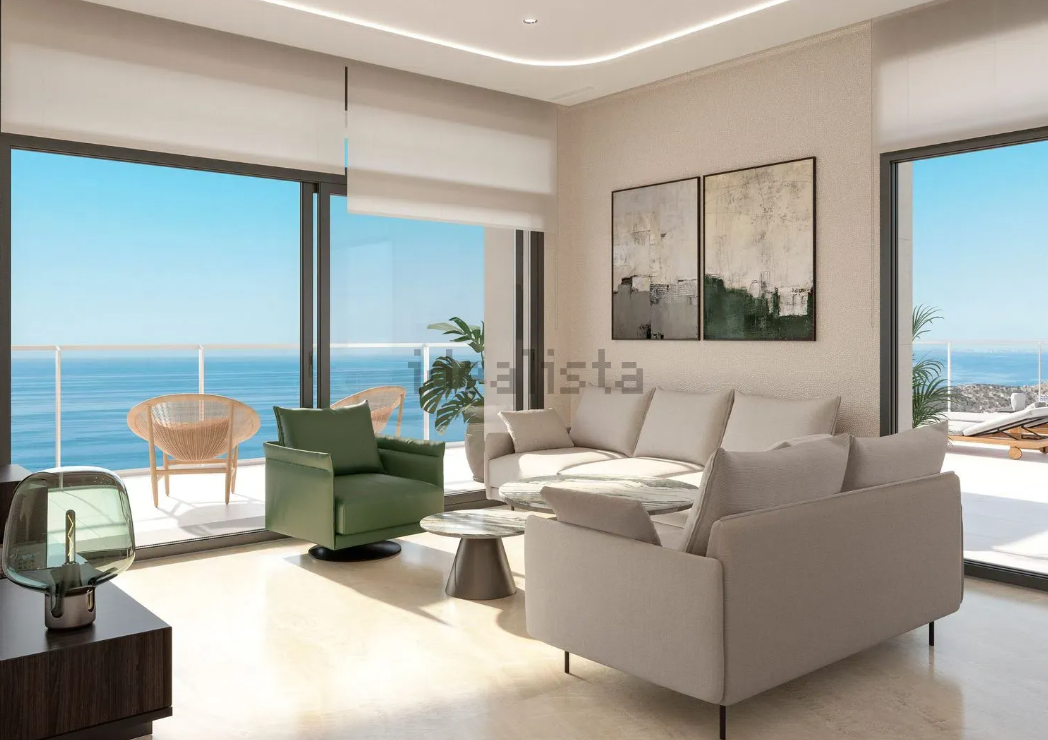 Wohnzimmer eines TM Tower-Hauses