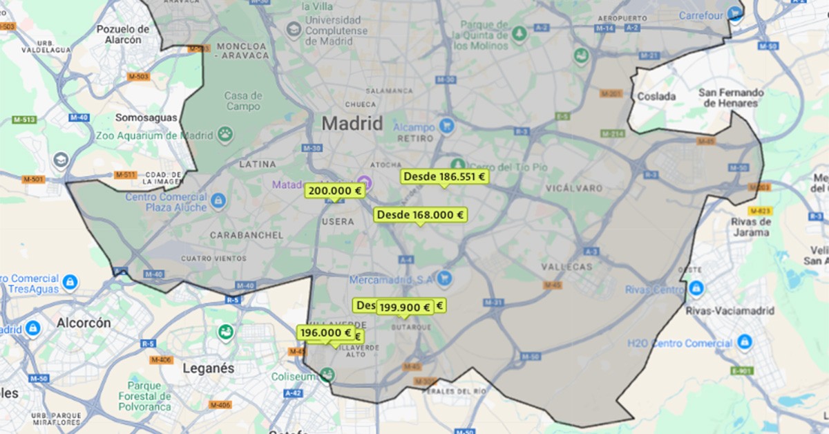 Pisos nuevos en Madrid