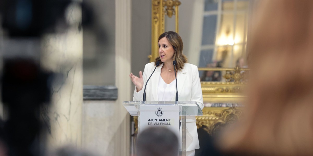 La alcaldesa de Valencia, María José Catalá