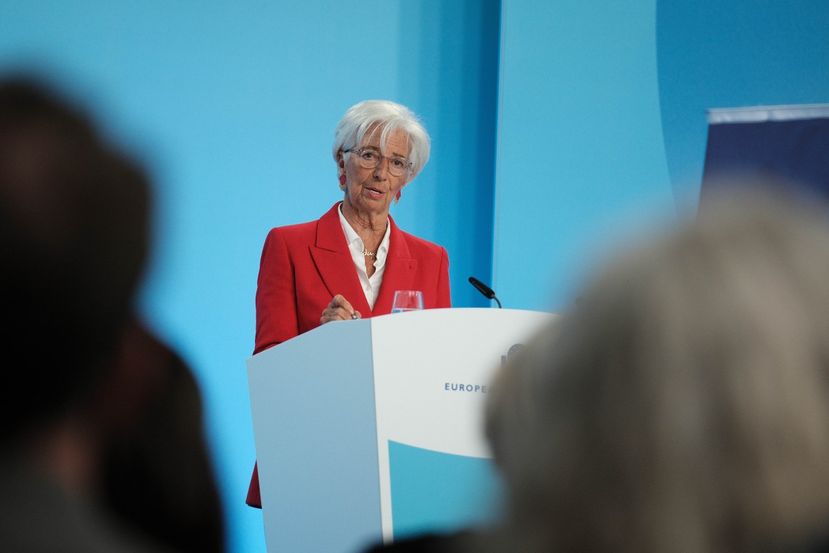 Christine Lagarde, presidenta del BCE
